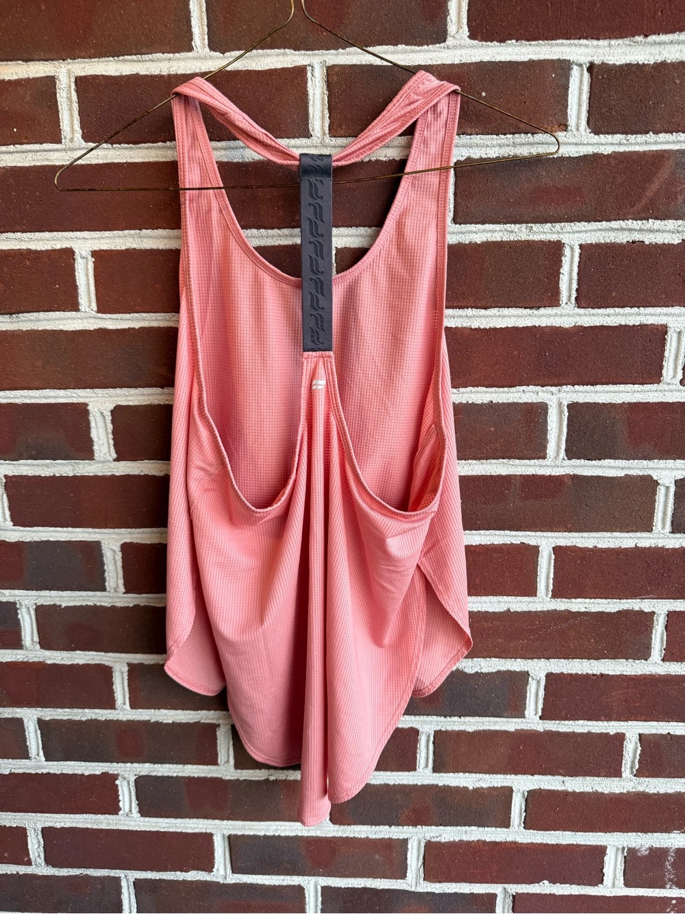 Fabletics Dusty Rose Ribbed Racerback Tank - Picture 6 of 8